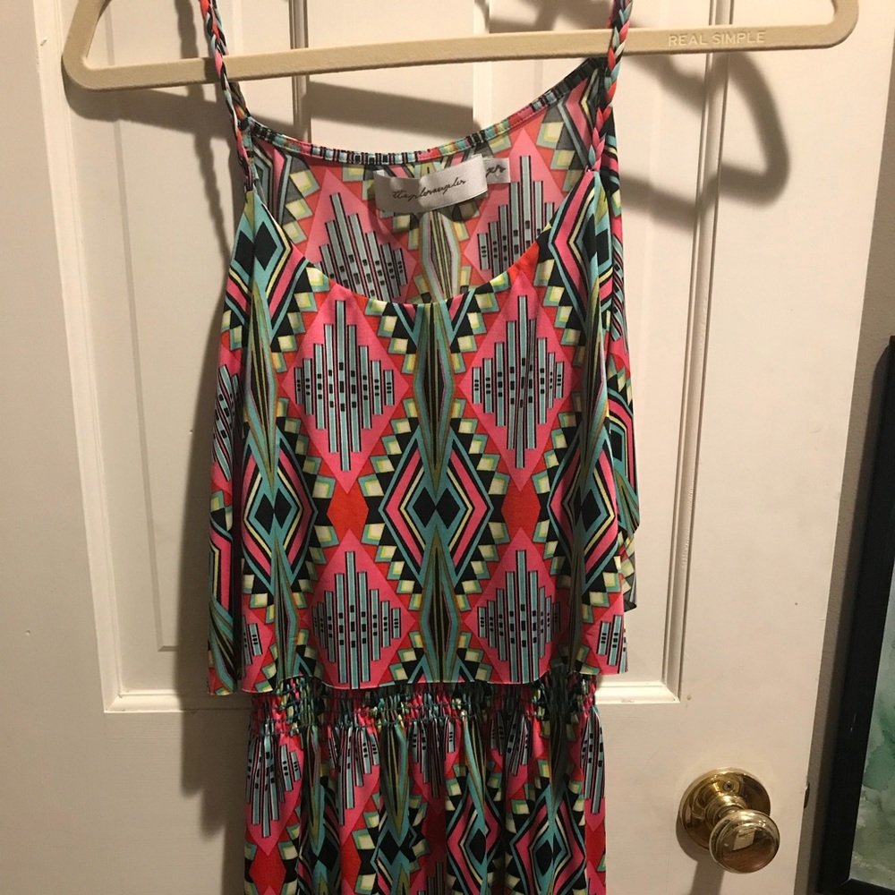 colorful dress